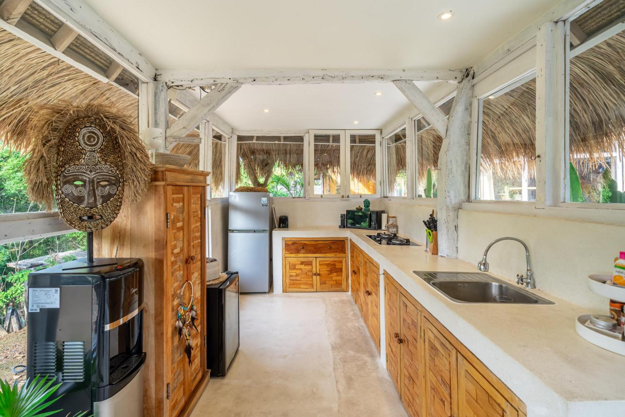 Balangan Beach Villa Idaman Bungalows 金巴兰 外观 照片