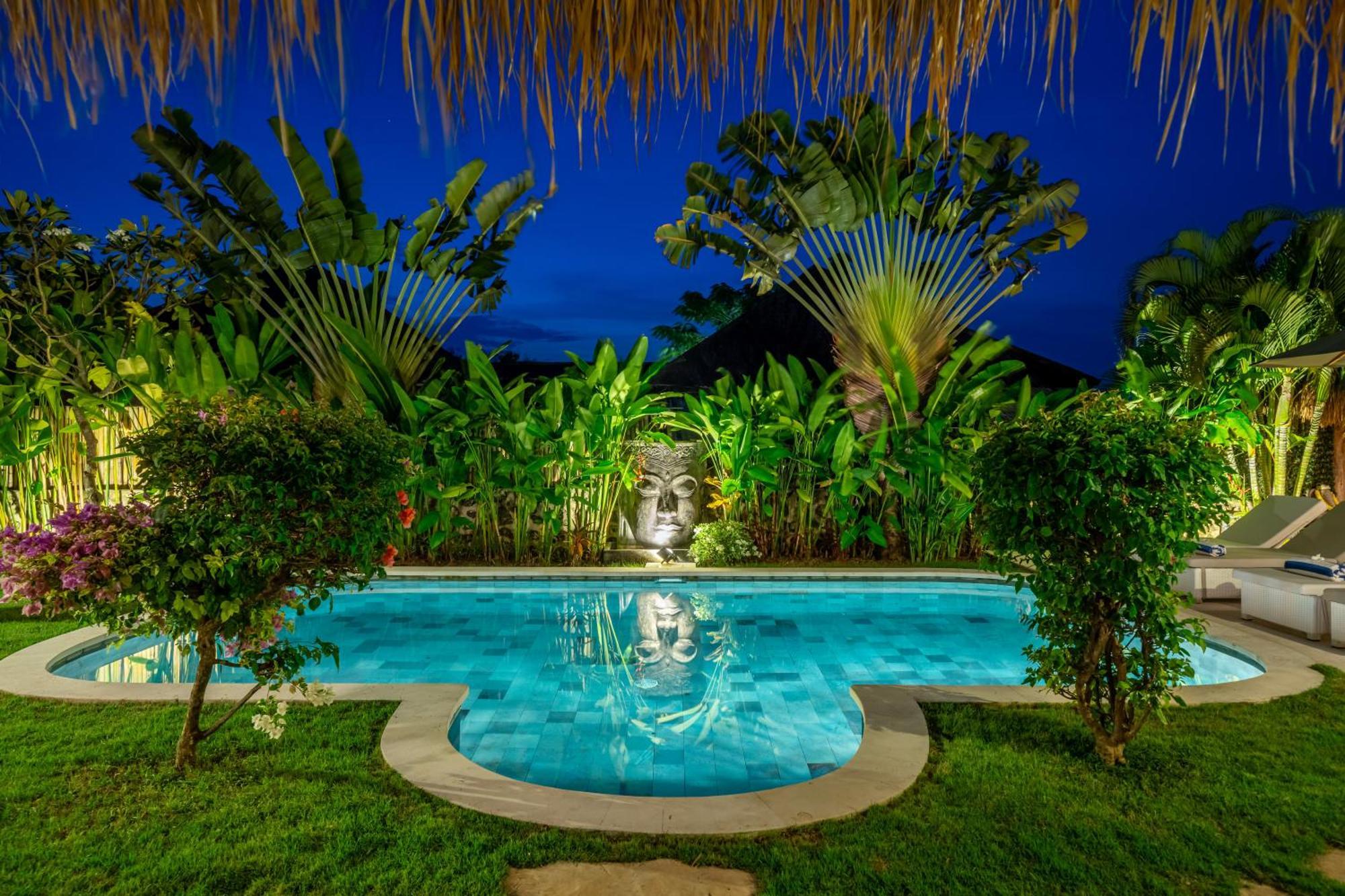 Balangan Beach Villa Idaman Bungalows 金巴兰 外观 照片