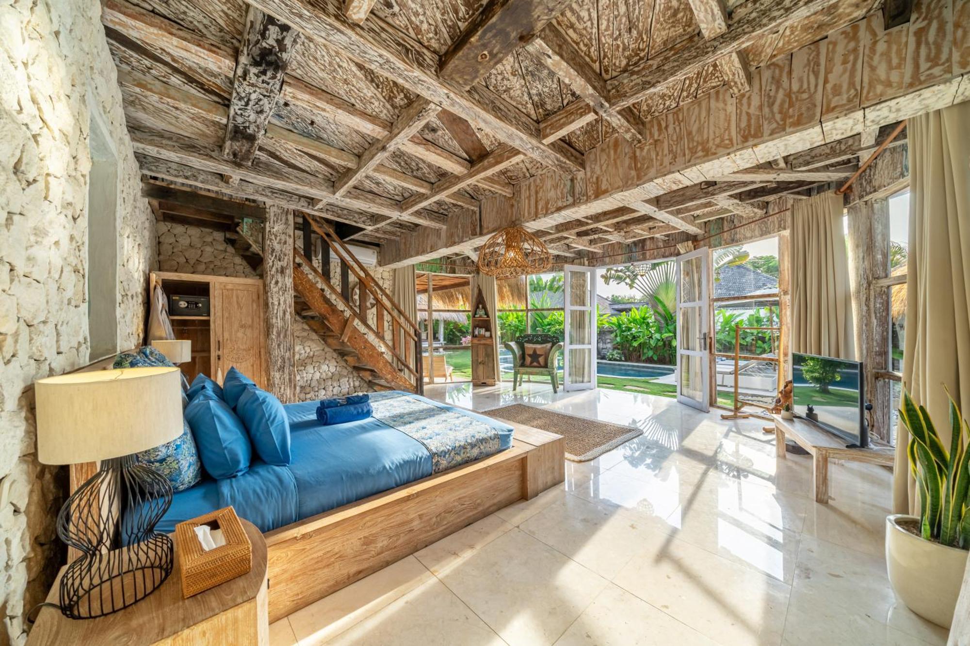 Balangan Beach Villa Idaman Bungalows 金巴兰 外观 照片