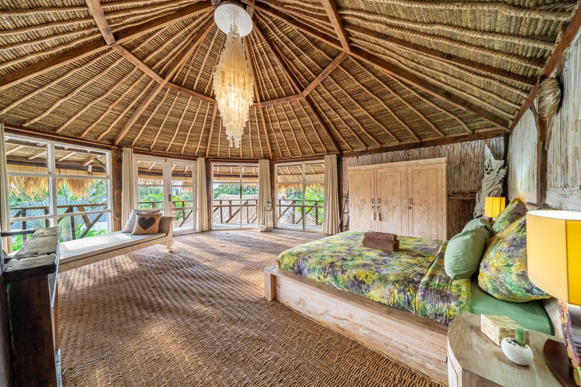 Balangan Beach Villa Idaman Bungalows 金巴兰 外观 照片