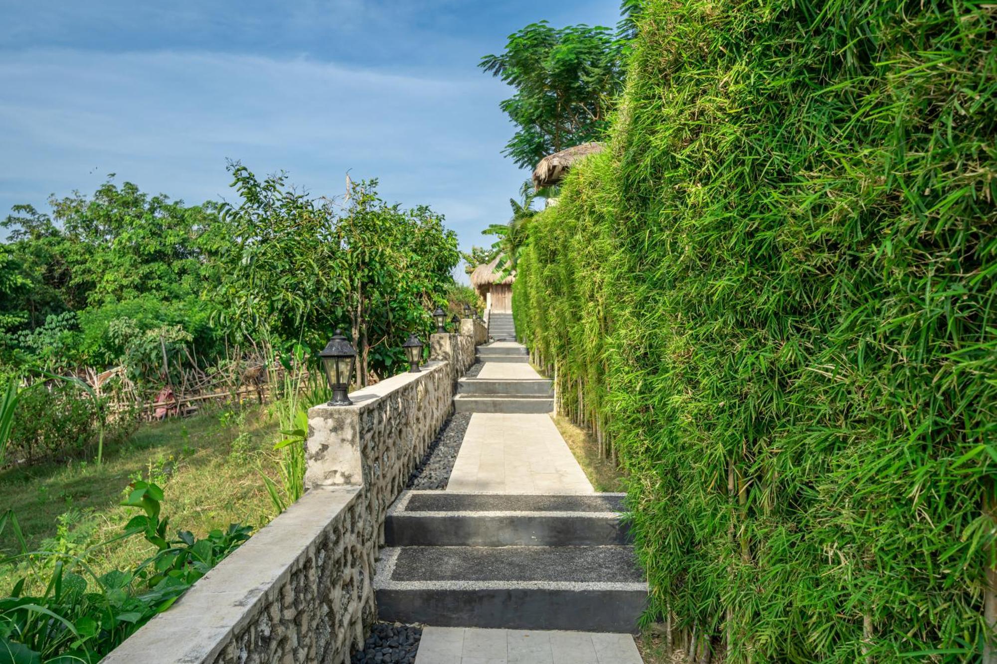 Balangan Beach Villa Idaman Bungalows 金巴兰 外观 照片
