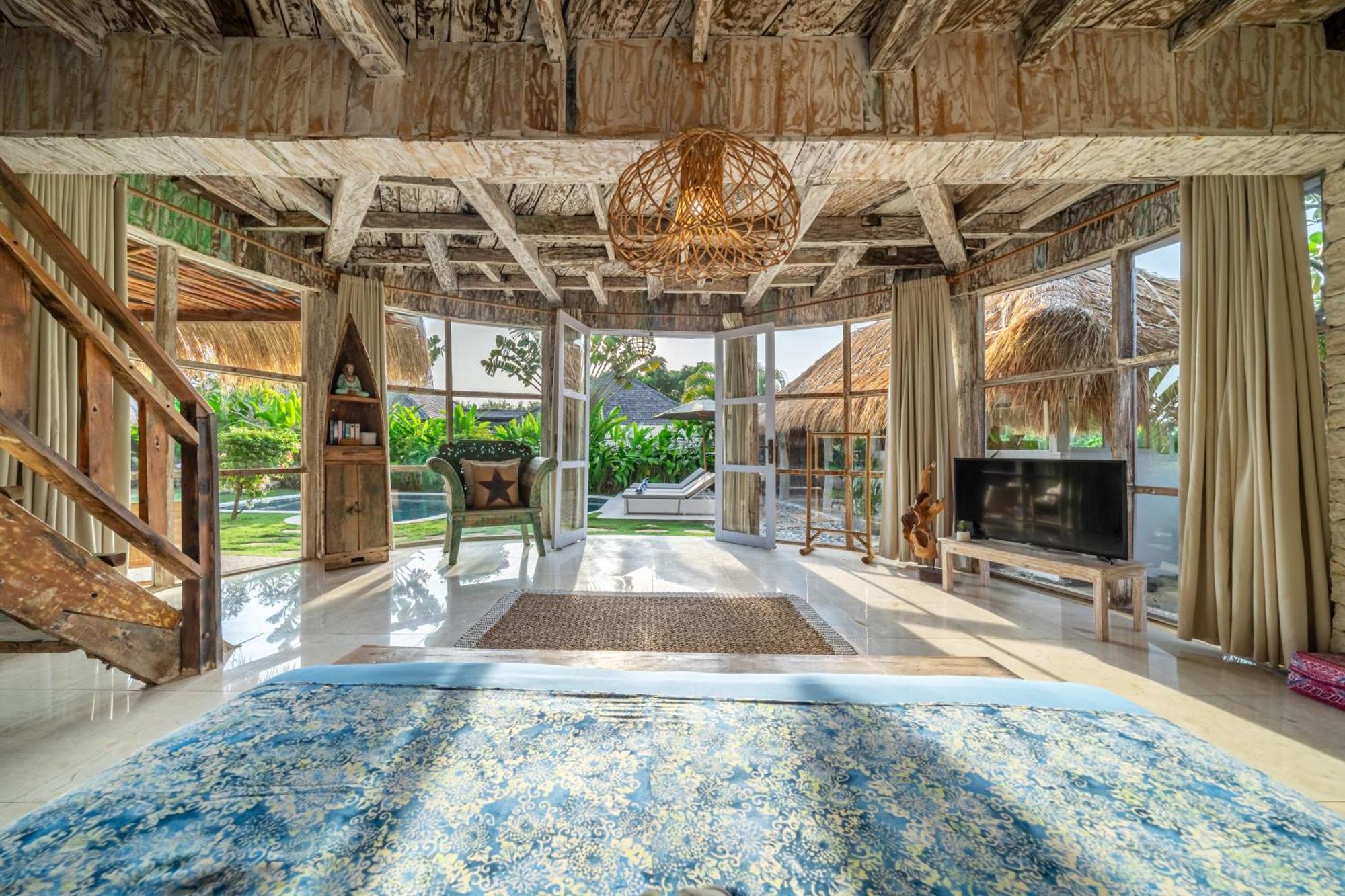 Balangan Beach Villa Idaman Bungalows 金巴兰 外观 照片