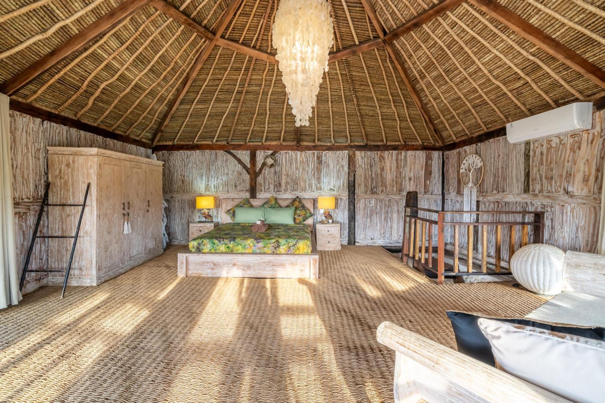Balangan Beach Villa Idaman Bungalows 金巴兰 外观 照片